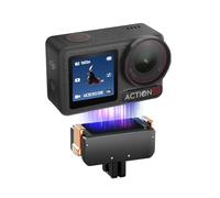 DJI Osmo Action 5 Pro - Bundle standard con supporto magnetico a cambio rapido, telecamera impermeabile con sensore da 1/1,3", video 4K/120 IPS, tracciamento soggetto, doppio touch screen OLED, ideale