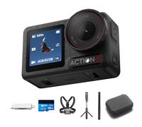 DJI Osmo Action 5 Pro Combo Standard Bundle, Fotocamera Impermeabile con Sensore 1/1.3", Video 4K/120fps, Tracciamento del Soggetto, 2 Touchscreen OLED, Action Cam 4K Ideale per Sport, Vlog