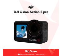 DJI Osmo Action 5 pro fotocamera 1/1.3′′ Sensore 4 ore Durata batteria estesa originale nuovo di zecca in stock Action 5pro combo