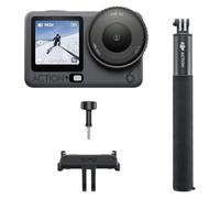DJI Osmo Action 6 Combo Sci, action cam con batteria da 4 ore, apertura variabile f/2,0-f/4,0, resistenza al freddo fino a -20 °C, slow-motion 32×, fotocamera 4K perfetta per sci e sport sulla neve