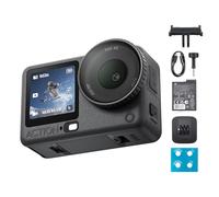 DJI Osmo Action 6 Combo Standard, action cam con sensore quadrato 1/1,1″, apertura variabile, resistente al freddo (Kit OA6 Standard)
