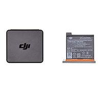 DJI Osmo Action Part 1 - Batteria per Videocamera DJI Osmo Action, Capacità Massima 1300 mAh, Installazione Facile e Veloce, Scatola Contenitore per Batterie e MicroSD Card
