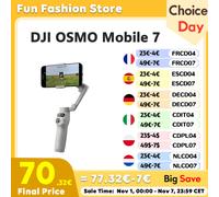 DJI Osmo mobile 7 Stabilizzatore cardanico per smartphone Monitoraggio nativo con capacità audio e illuminazione integrate Nuovo originale