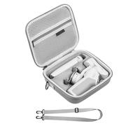 DJI Osmo Mobile SE, custodia portatile, borsa a tracolla in poliuretano, borsa a tracolla robusta, borsa da viaggio per DJI Osmo Mobile SE (grigio scuro)