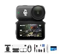 DJI Osmo Nano Combo Standard - Piccola fotocamera per vlog 4K/60fps con un sensore da 1/1,3″, video con ampio FOV di 143°, Registrazione di 200 minuti, Fotocamera magnetica POV (64 GB Bundle 2)