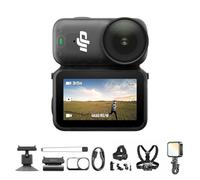 DJI Osmo Nano Combo Standard - Piccola fotocamera per vlog 4K/60fps con un sensore da 1/1,3″, video con ampio FOV di 143°, Registrazione di 200 minuti, Fotocamera magnetica POV (128 GB Bundle 1)
