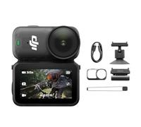 DJI Osmo Nano Combo Standard - Piccola fotocamera per vlog 4K/60fps con un sensore da 1/1,3″, video con ampio FOV di 143°, Registrazione di 200 minuti, Fotocamera magnetica POV (64 GB)