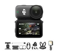 DJI Osmo Nano Combo Standard - Piccola fotocamera per vlog 4K/60fps con un sensore da 1/1,3″, video con ampio FOV di 143°, Registrazione di 200 minuti, Fotocamera magnetica POV (64 GB Bundle 1)