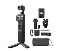 DJI Osmo Pocket 3 Creative Combo Bundle, fotocamera vlog 4K con CMOS da 1 pollice e video 4K/120 fps, stabilizzazione a 3 assi, fotocamera digitale (Supporto Tracolla Zaino)