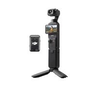 DJI Osmo Pocket 3 Creator Combo, fotocamera con CMOS 1'' e video 4K/120fps | stabilizzazione a 3 assi, tracciamento volti/oggetti, messa a fuoco rapida, microfono incluso, fotocamera per fotografia