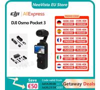 DJI Osmo Pocket 3 Potente sensore da 1 pollice 4K/120fps Touchscreen ruotabile da 2 pollici Pocket 3 Combo