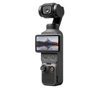 DJI Osmo Pocket 4 Combo Essential, fotocamera stabilizzata tascabile per vlog, CMOS da 1″ e 4K/240fps, stabilizzazione a tre assi, 14 stop di gamma dinamica, 107 GB di memoria integrata
