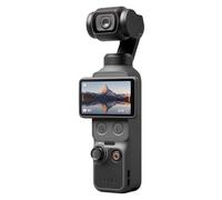 DJI Osmo Pocket 4 Combo Essential, stabilizzazione a tre assi, Trasmettitore Mic 3, CMOS da 1″ e 4K/240fps, 14 stop di gamma dinamica, fotocamera stabilizzata tascabile per vlog