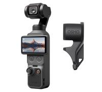 DJI Osmo Pocket 4 Combo Standard, fotocamera stabilizzata tascabile per vlog, CM