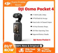 DJI Osmo Pocket 4: Fotocamera Gimbal Tascabile con Sensore CMOS da 1″, Range Dinamico di 14 Stop, D-Log a 10 bit, Nuovo ActiveTrack Pocket 4