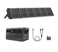 DJI Power 1000 V2 Power Station portatile 1024Wh, 2600 W Power Station Solar con 1 pannello solare pieghevole da 100 W, generatore elettrico per campeggio/casa/camper. MPPT necessario.