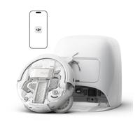 Robot Aspirapolvere Lavapavimenti DJI ROMO A - 25000 Pa - Bianco / Trasparente - Nouvo