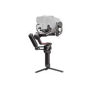 DJI RS 3 Pro Combo - Stabilizzatore a 3 assi per fotocamere DSLR, blocchi degli assi automatizzati, bracci estesi in fibra di carbonio, carico utile testato da 4,5 kg, messa a fuoco LiDAR