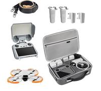 DJI Set di accessori Flip Compatibile con controller RC 2: Borsa da trasporto, piedini di altezza, copertura del telecomando RC2, supporto del telecomando RC2 (nero), eliche specifiche per la