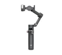 DJI Osmo Mobile 7P Stabilizzatore per iPhone, Android, Tracciamento nativo, Illuminazione, Stabilizzatore 3 assi per smartphone, Avvio rapido, Manico telescopico e treppiede integrati