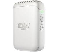 DJI Trasmettitore Mic 2 (Bianco perlato), microfono wireless con eliminazione intelligente del rumore, registrazione interna di 14 ore, batteria da 6 ore, attacco magnetico, microfono bluetooth, Vlog