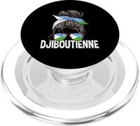 Djiboutienne - Chignon con capelli disordinati, motivo: ragazza gibutiana PopSockets PopGrip per MagSafe