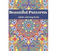Djidji Books Beautiful Patterns, Adult Coloring Book (Tascabile)
