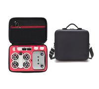 DJILUF Borsa per DJI Neo, Borsa di trasporto portatile per DJI Mavic Neo Fly Più Combo Compatto con RC-N3 Storage Drone Accessori, Portable Borsa dura impermeabile per DJI Neo Drone (PU(Rot))