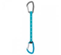 DJINN AXESS Rinvio arrampicata falesia robusto 25cm TURQUOISE moschettoni Keylock