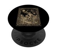 Djinn Tarocco Carta Celeste Genio Deserto Mito PopSockets PopGrip Adesivo
