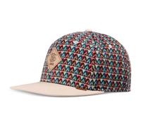 Djinns 6 Panel Berretto da Baseball Colore Triangolo Rev.Berretto Cappello Logo