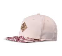 Djinns 6 Panel Berretto da Baseball Ma Fantasia Cotone Logo Patch IN Pelle