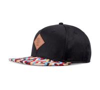 Djinns 6 Panel Berretto da Baseball Pazzo Fantasia Tritri Piatto Orlo Hat Multi