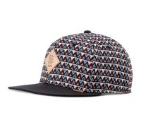 Djinns 6 Panel Snapback Cap Colore Triangolo Rev. Basecap Kappe Logo Patch Nuovo