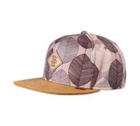 Djinns 6 Panel Snapback Mod Leaf Basecap Marrone Cappello