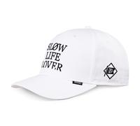 Djinns 6 Panel TrueFit Cap Slow Basecap Kappe Unisex Slow Life Lover Ricamo