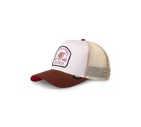 Djinns - Ramen (bianco) - Cappellino da Camionista in Rete con Visiera, Berretto Cappello Bianco, Taglia Unica