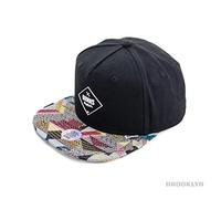 DJINNS Cappello da baseball 'Rubber Aztek' blu chiaro / nero / offwhite Donna DJINNS 55-60