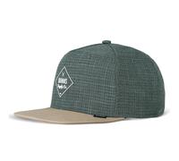 Djinns Cappellino Snapback 6 Panel In Cotonecheck Nero Kariato Logo Ricamato