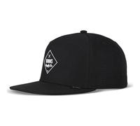 Djinns Cappellino Snapback 6 Panel In Cotonecheck Nero Kariato Logo Ricamato