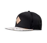 Djinns Cappellino Snapback Braid Rev. Berretto Baseball Cappello Hiphop Taglia Unica - Nero