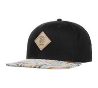 Djinns Cappellino Snapback Braid Rev. Berretto Baseball Cappello Hiphop Taglia Unica - Nero