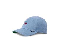 DJINNS Cappello da baseball 'DNC Cherry' blu denim / rosso ciliegia Uomo DJINNS 55-60