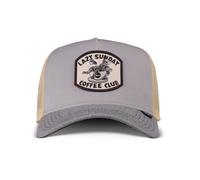 Djinns Food Coffee Club Grey/Heather Grey HFT Trucker Cap - One-Size