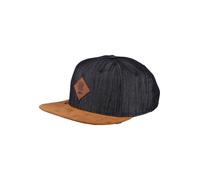 DJINNS Cappello da baseball 'Linen 2015' cognac / nero Donna DJINNS 55-60