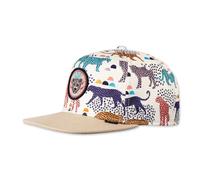 Djinns Cappello Snapback 6 Pannelli Gepardo In Lino