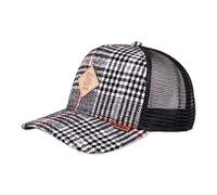 Djinns Check Tweed Back HFT Trucker Cap - One-Size