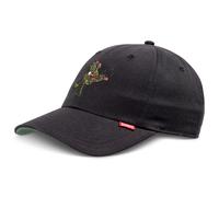 Djinns Dad Cap DNC Weird Vibes Nero Basecap Frosch Strapback Curvo