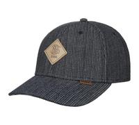 Djinns - Denim Wishy - 6 pannelli TrueFit Curved Visor Dad Cap Cappellino da baseball, Indaco, Taglia unica