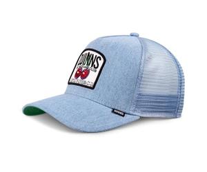 Djinns DNC Cherry Azzurro HFT Berretto da Camionista Regolabile